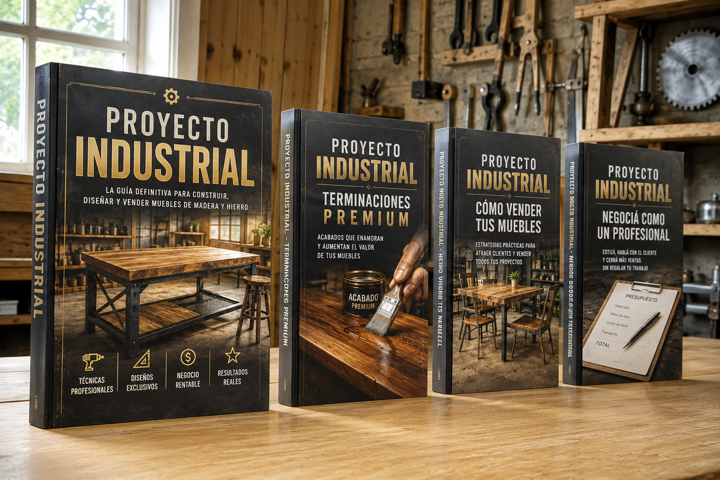 Proyecto Industrial + 3 Bonos Exclusivos